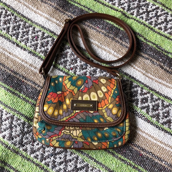 Relic Handbags - Relic Butterfly Print Crossbody Purse